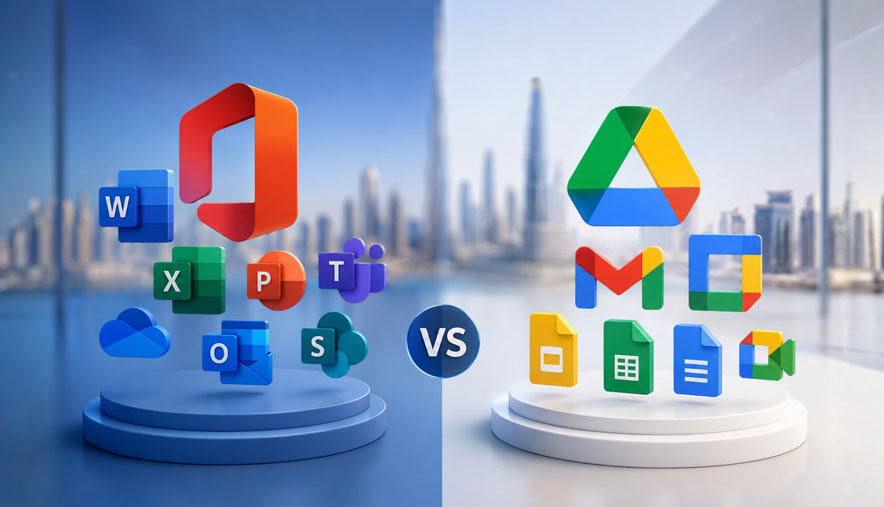 Microsoft 365 vs Google Workspace: Which is Right for UAE Companies