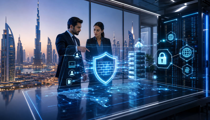 How to Choose the Right Firewall for Your Business in Dubai - Blog Post Thumbnail